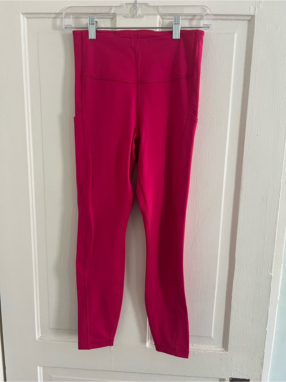Athleta Hot Pink High-Rise Performance Leggings